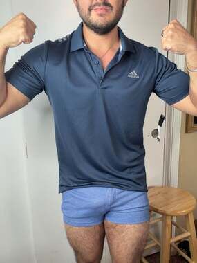 Adidas Golf Men's 3-Stripe Yoke Polo Shirt in Crew Navy